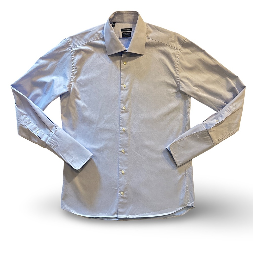 Suit Supply Men’s French Cuff Button Down Dress Shirt